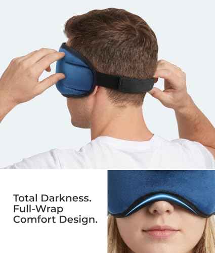 Sleep Headphones Bluetooth 5.4 Sleep Eye Mask with HD Speakers