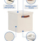 Foldable Fabric Storage Bins with Lids (2 Count)