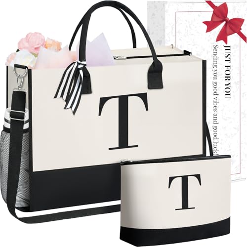 Personalized Initial Tote Bag