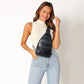 Sling Bag for Women Cross Body Bags Fanny Packs Over the Shoulder Bag Sling Backpack Vegan Leather Trendy Gifts Travel Handbag Black