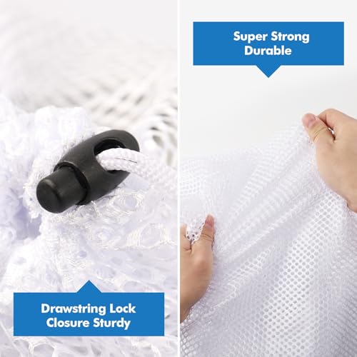 3 Pack XXL Mesh Laundry Bags for Delicates (3 Count)