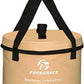 Collapsible Bucket with Mesh Tool Pocket