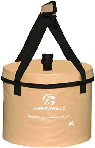 Collapsible Bucket with Mesh Tool Pocket