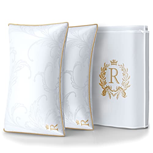 Bed Pillows Alternative Down Pillow Queen Size Set of 2 Side Sleeper Pillow (2 Count)