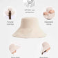 Women's Ultra Wide Cotton Linen Hat UPF 50+