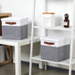 Foldable Fabric Storage Bins with Lids (2 Count)