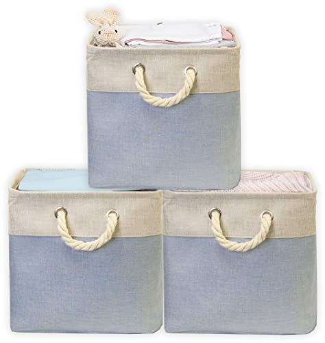 13" x 13" Large Fabric Storage Cubes (3 Count)