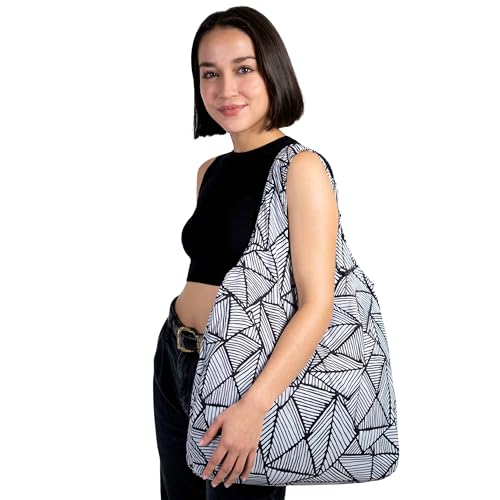 XL 25L Tote Foldable Packable Reusable Grocery Shopping Bag