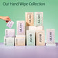 ALŌH Sweet Orange Bergamot + Aloe Hand Sanitizer Wipes (120 Count)
