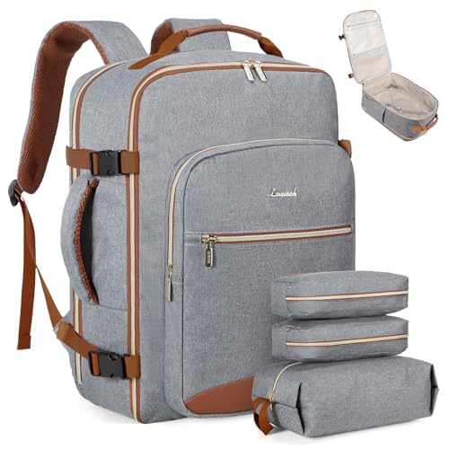50L Travel Backpack Flight Approved Carry on Backpack