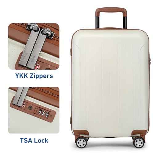 24 Inch Medium Luggage Checked TSA Approved Suitcase
