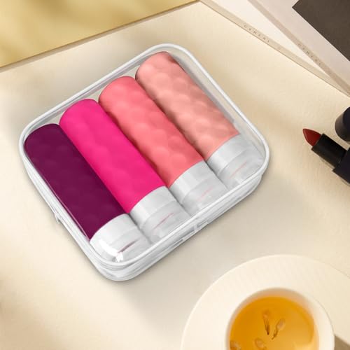 Travel Bottles for Toiletries (4 Count)