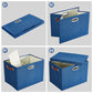 17" Large Fabric Storage Box with Lids (3 Count)