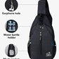 Crossbody Sling Backpack Sling Bag Travel Hiking Chest Bag Daypack