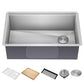 Stainless Steel 30 in Undermount Kitchen Sink KWU110