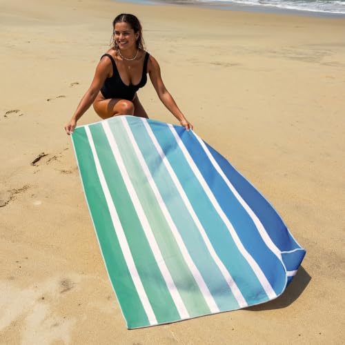 Microfiber Beach Towel for Adults with Bag