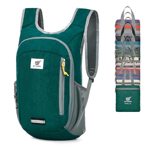 Small Daypack 10L Hiking Backpack Packable Lightweight Travel Day Pack for Women Men