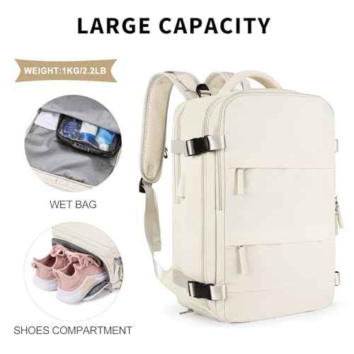 Large Travel Backpack For Women Men