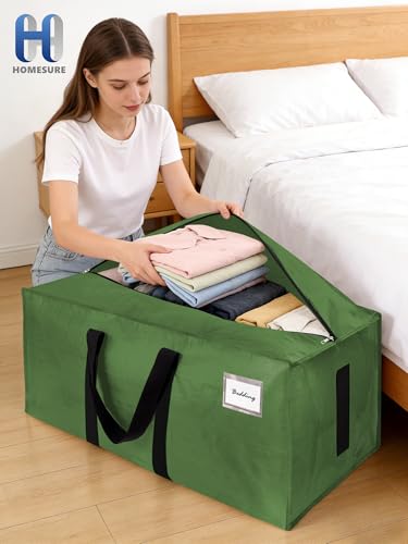 Supports 200lbs Heavy Duty Moving Bags (4 Count)