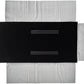 Velvet Travel Jewelry Case Roll Bag Organizer for Necklace Bracelet Earrings Ring (Black) (Black and Grey)