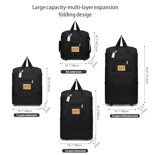 Foldable Travel Bag with Wheels