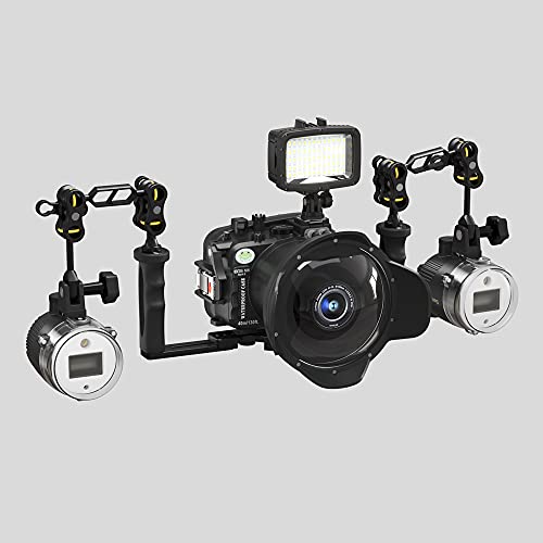 Underwater Camera Case Compatible with Canon EOS M6 Mark II 22MM IPX8 40m