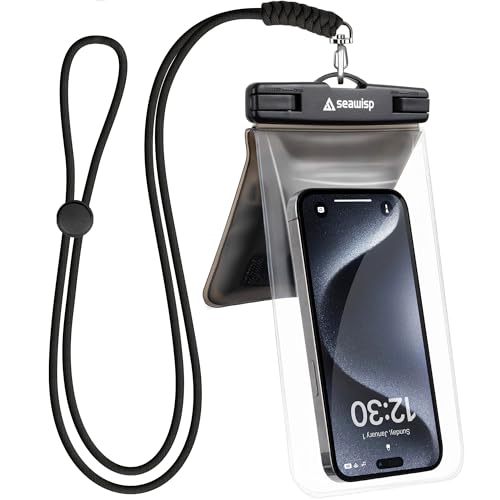 Universal Waterproof Phone Pouch [Double Space] IPX8 Dry Bag with Lanyard for iPhone 16 15 14 13 12 Pro Max XS XR X Galaxy S25 S24 S23 Ultra