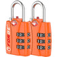 Open Alert TSA Approved Luggage Locks (2 Count)