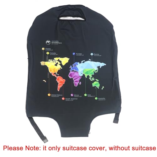 Thicker Luggage Cover Elastic Suitcase Cover Protector Fits 18