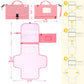 Portable Diaper Changing Pad with Wipes Pocket