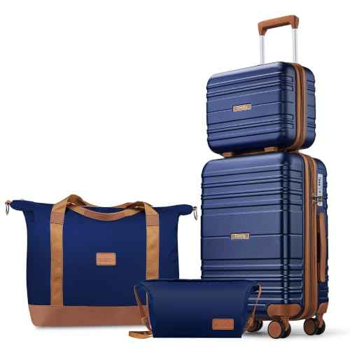 Luggage Sets with Spinner Wheels (4 Count)