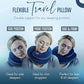 Travel Neck Pillow for Airplane
