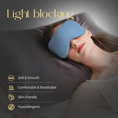 Adjustable 100% 22 Momme Mulberry Silk Sleep Mask