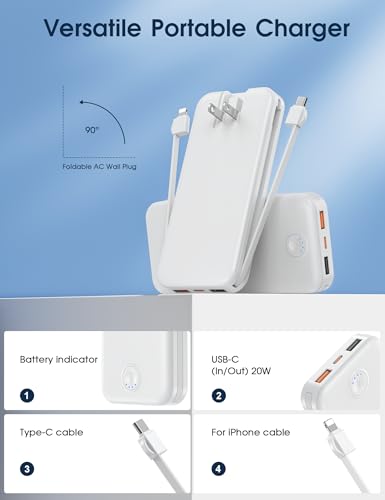 Portable Charger 10000mAh Fast Charging w