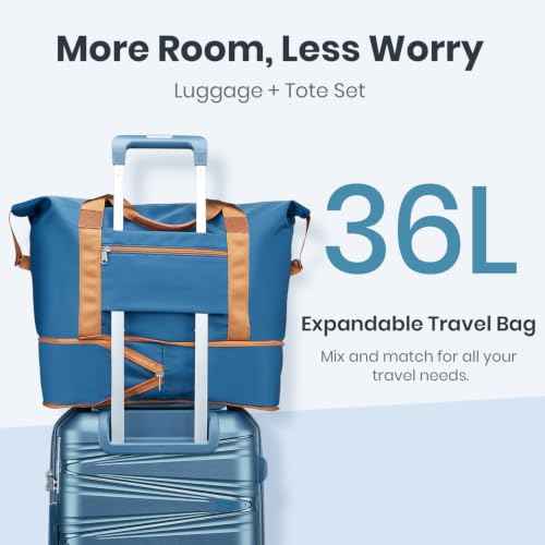 Luggage Sets 6 Piece Expandable Suitcase (6 Count)