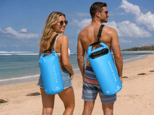 Waterproof Dry Bag with Double Zip (3 Count)