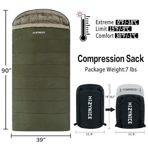 Sleeping Bags for Adults XXL Cold Weather