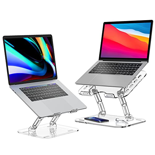 2 Pack Acrylic Laptop Stand for Desk (2 Count)