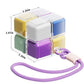 Daily Pill Organizer with 8 Compartments