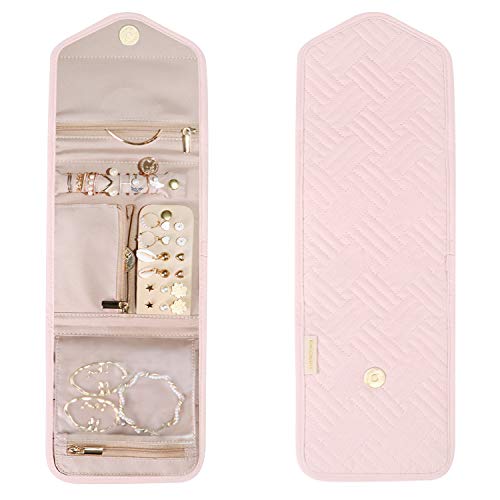 Travel Jewelry Organizer Case Foldable Jewelry Roll