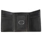 RFID Leather Trifold Wallets for Men ID Window