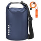 Waterproof Dry Bag Backpack with Emergency Whistle