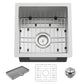 15x15In Stainless Steel Kitchen And Bar Sink
