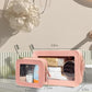 2 Pcs Clear Makup Bag Set