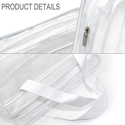 6 Packs Clear Makeup Bags