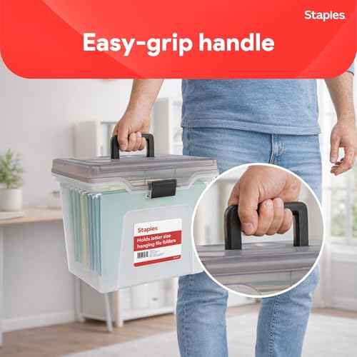 File Box Portable Storage Tote