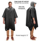 Hooded Rain Poncho for Adults