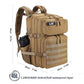 Military Tactical Backpack for Men and Women 45L Army 3 Days Assault Pack Bag Large Rucksack with Molle System Tan