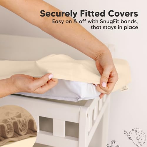 2 Pack Baby Changing Pad Cover for Girl (2 Count)