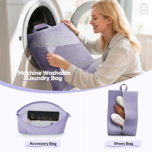11 Set Compression Packing Cubes Garment Bags for Travel Essentials (11 Count)